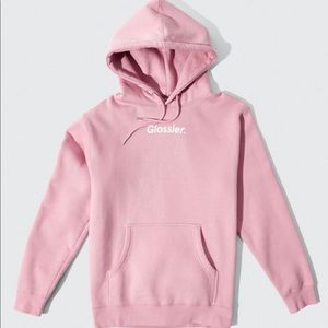 Glossier Pink Hoodie